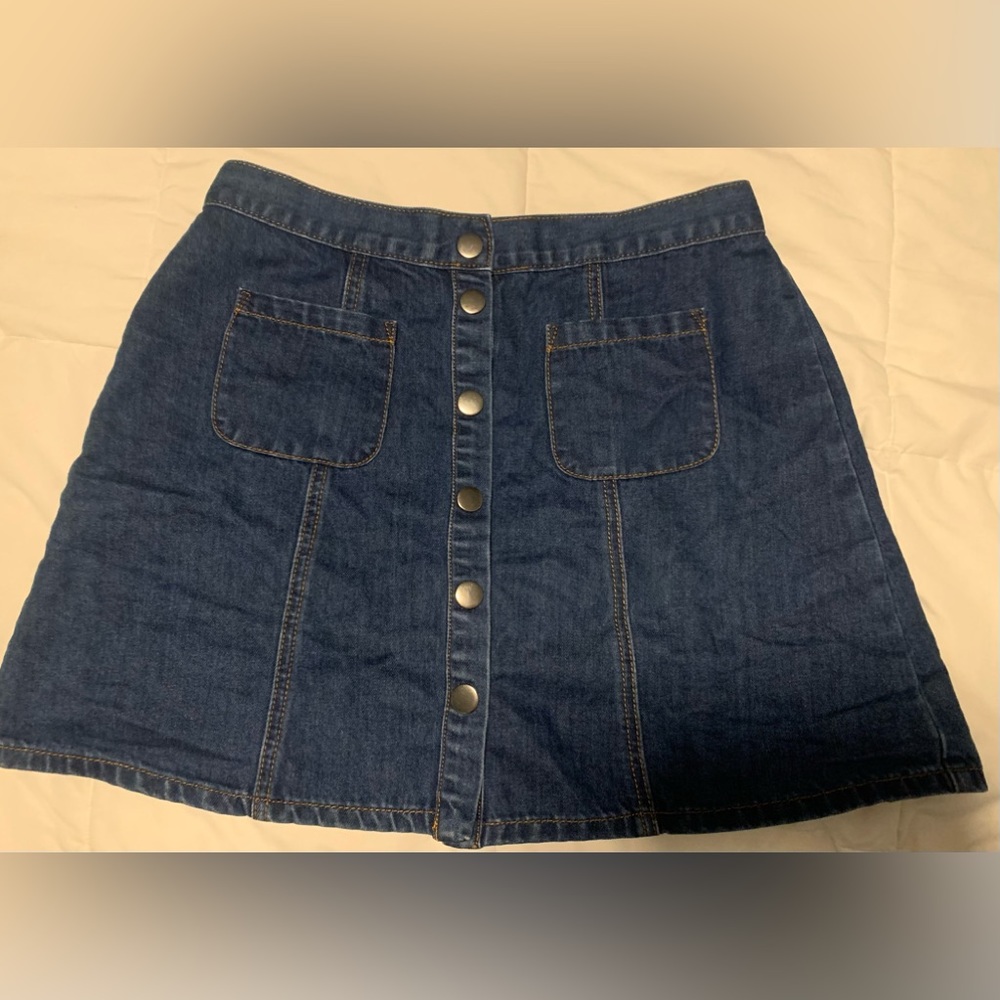Denim skirt